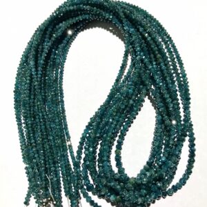 Certified~blue Diamond~aaa++ Blue Diamond Beads 100% Natural Blue Diamond Rondelles Sparkling Blue Diamond 16” Strand Wholesale Diamond Bead Certified~blue Diamond~aaa++ Blue Diamond Beads 100% Natural Blue Diamond Rondelles Sparkling Blue Diamond 16” Strand Wholesale Diamond Bead