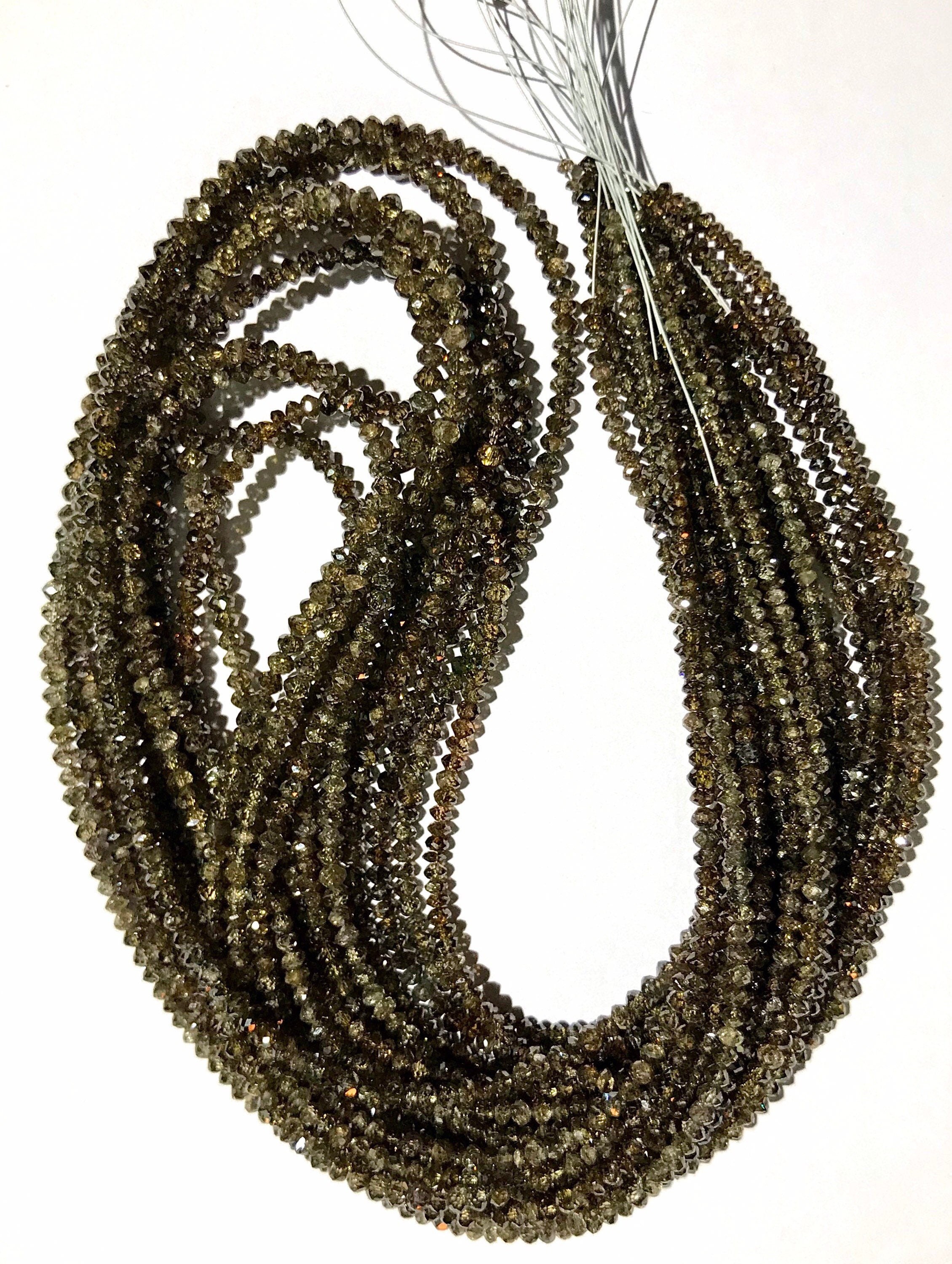 Certified~brown Diamond~aaa++ Brown Diamond Beads 100% Natural Brown Diamond Rondelles Sparkling Diamond 15” Strand Wholesale Diamond Beads Certified~brown Diamond~aaa++ Brown Diamond Beads 100% Natural Brown Diamond Rondelles Sparkling Diamond 15” Strand Wholesale Diamond Beads