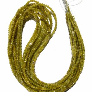 Certified~yellow Diamond~aaa++ Dark Yellow Diamond Beads 100% Natural Diamond Rondelle Sparkling Yellow Diamond 15” Strand Wholesale Diamond Certified~yellow Diamond~aaa++ Dark Yellow Diamond Beads 100% Natural Diamond Rondelle Sparkling Yellow Diamond 15” Strand Wholesale Diamond