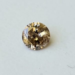 3mm Champagne Brown Diamond – Round Brilliant Cut, Loose Solitaire 3mm Champagne Brown Diamond – Round Brilliant Cut, Loose Solitaire