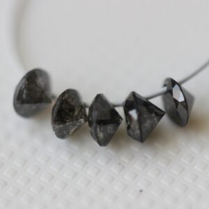 Salt And Pepper Diamond 3mm Lot 5pcs Black Brilliant Cut Loose Diamond Jewelry Supply Salt And Pepper Diamond 3mm Lot 5pcs Black Brilliant Cut Loose Diamond Jewelry Supply