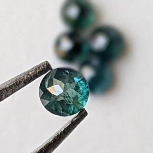 Peacock Blue Rose Cut Diamond Cabochons, 2.8-3mm Rare Round Flat Back Rose-cut Diamond For Engagement Ring/jewelry (1pcs To 5pcs) - Ppd794 Peacock Blue Rose Cut Diamond Cabochons, 2.8-3mm Rare Round Flat Back Rose-cut Diamond For Engagement Ring/jewelry (1pcs To 5pcs) - Ppd794