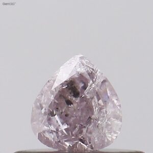 0.27ctw Clear Pink Heart Diamond, Rose Cut, 4.2mm Loose Diamond, Dds736/1 0.27ctw Clear Pink Heart Diamond, Rose Cut, 4.2mm Loose Diamond, Dds736/1
