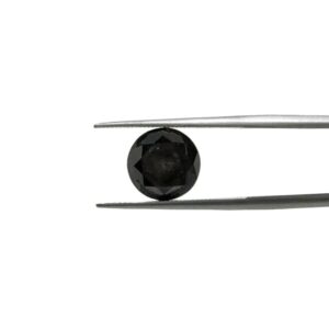 3 Carat Salt And Pepper Diamond Full Cut Round Dark Gray Loose Stone - Lsg1409 3 Carat Salt And Pepper Diamond Full Cut Round Dark Gray Loose Stone - Lsg1409