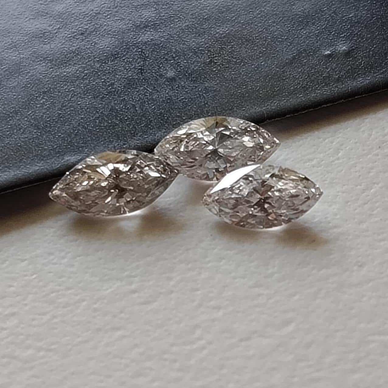 3x6mm Lab Grown Diamond Marquise Cut Loose Stone Eye Clean Gem For Jewelry