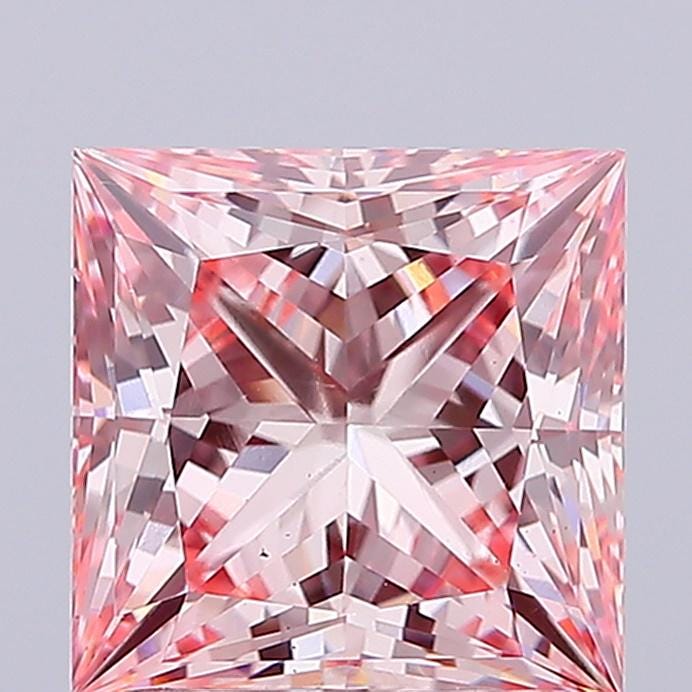 Igi Certified 1.53ctw Princess Cut Lab Grown Diamond: Fip/vs2 Loose Stone Igi Certified 1.53ctw Princess Cut Lab Grown Diamond: Fip/vs2 Loose Stone