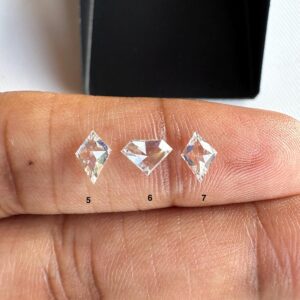 Kite Shield Lab Grown Diamond: Clear White Cvd Loose Gemstone Kite Shield Lab Grown Diamond: Clear White Cvd Loose Gemstone