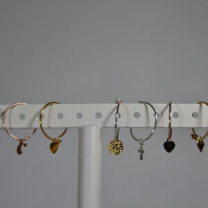 Tiny Charm Hoop Earrings~mix&match Charms~sterling Silver, Gold Fill, Rose Gold Fill~cross, Heart, Circle, Diamond, Star, Moon~girls/adults Tiny Charm Hoop Earrings~mix&match Charms~sterling Silver, Gold Fill, Rose Gold Fill~cross, Heart, Circle, Diamond, Star, Moon~girls/adults