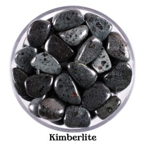 RARE! Kimberlite Tumbled Stone, Natural Diamond Source Rock, Manifestation Stone RARE! Kimberlite Tumbled Stone, Natural Diamond Source Rock, Manifestation Stone