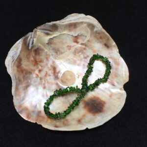 Triple 'v": Vibrant, Vivacious, Verdurous - Chrome Diopside Bracelet (1i)