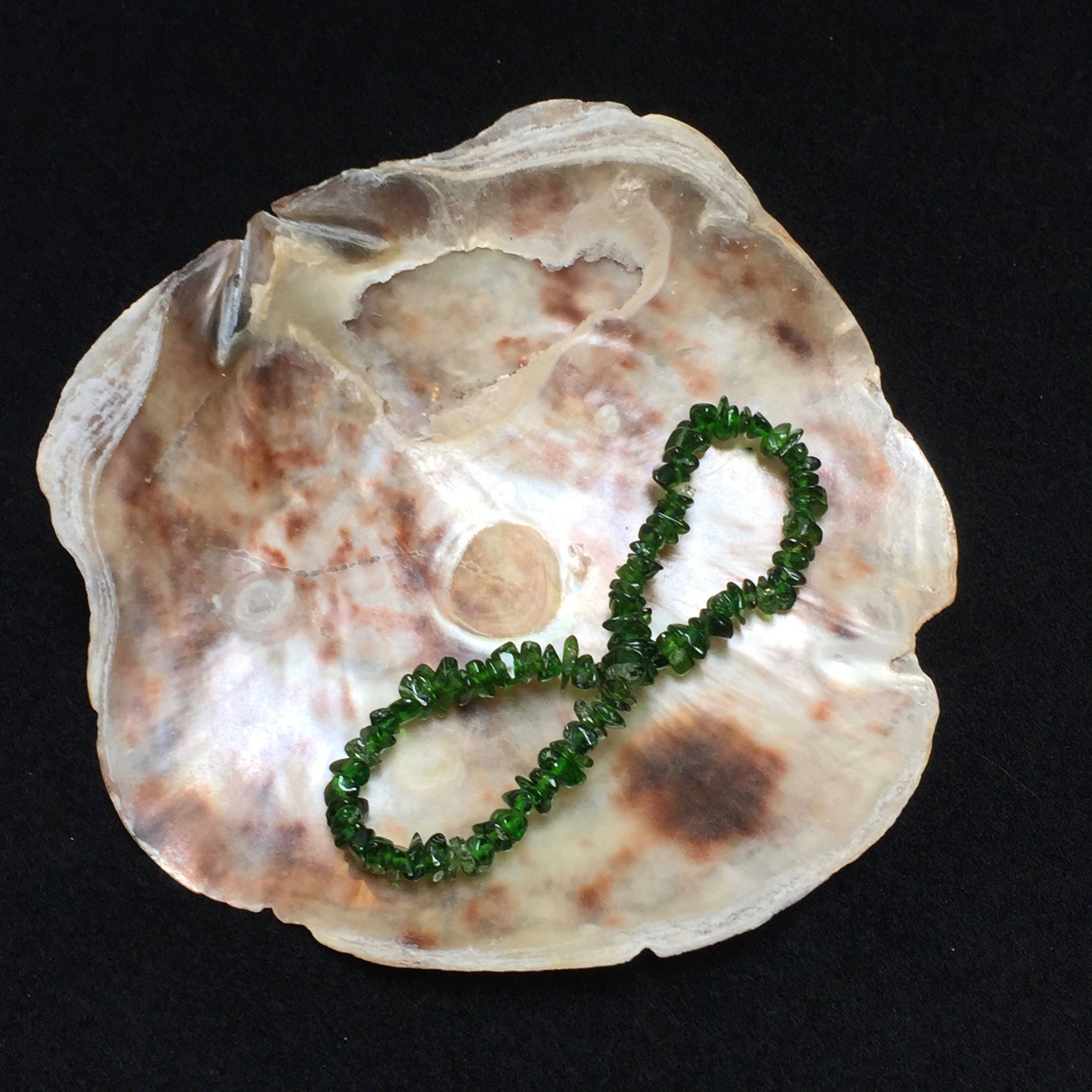 Triple 'v": Vibrant, Vivacious, Verdurous - Chrome Diopside Bracelet (1i)