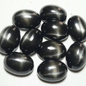 Black Star Diopside Oval Cabochon: Chakra Healing Gemstone Black Star Diopside Oval Cabochon: Chakra Healing Gemstone