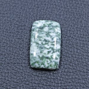 Diopside Zoisite Cabochon: Cushion Cut Gemstone (18*31mm, 33.20cts)