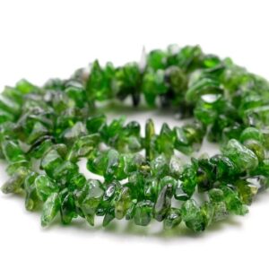 6-8mm Diopside Gemstone Pebble Nugget Chip Loose Beads 7.5 Inch (80001853 H-a25) 6-8mm Diopside Gemstone Pebble Nugget Chip Loose Beads 7.5 Inch (80001853 H-a25)
