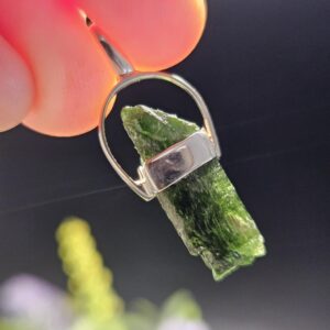 Chrome Diopside Pendant - Chrome Diopside Crystal - Chrome Diopside Jewelry - Green Chrome Diopside - Diopside Pendant - Diopside Jewelry