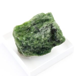 Chrome Diopside Raw Crystal Piece Chrome Diopside Raw Crystal Piece