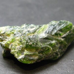 Gemmy Raw Natural Intense Forest Green Chrome Diopside Raw Piecet From Russia - 1.2" Gemmy Raw Natural Intense Forest Green Chrome Diopside Raw Piecet From Russia - 1.2"