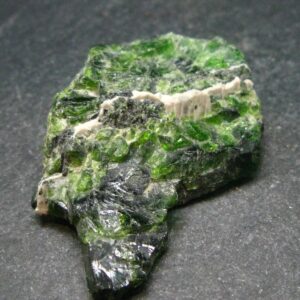 Gemmy Raw Natural Intense Forest Green Chrome Diopside Raw Piecet From Russia - 1.7" Gemmy Raw Natural Intense Forest Green Chrome Diopside Raw Piecet From Russia - 1.7"