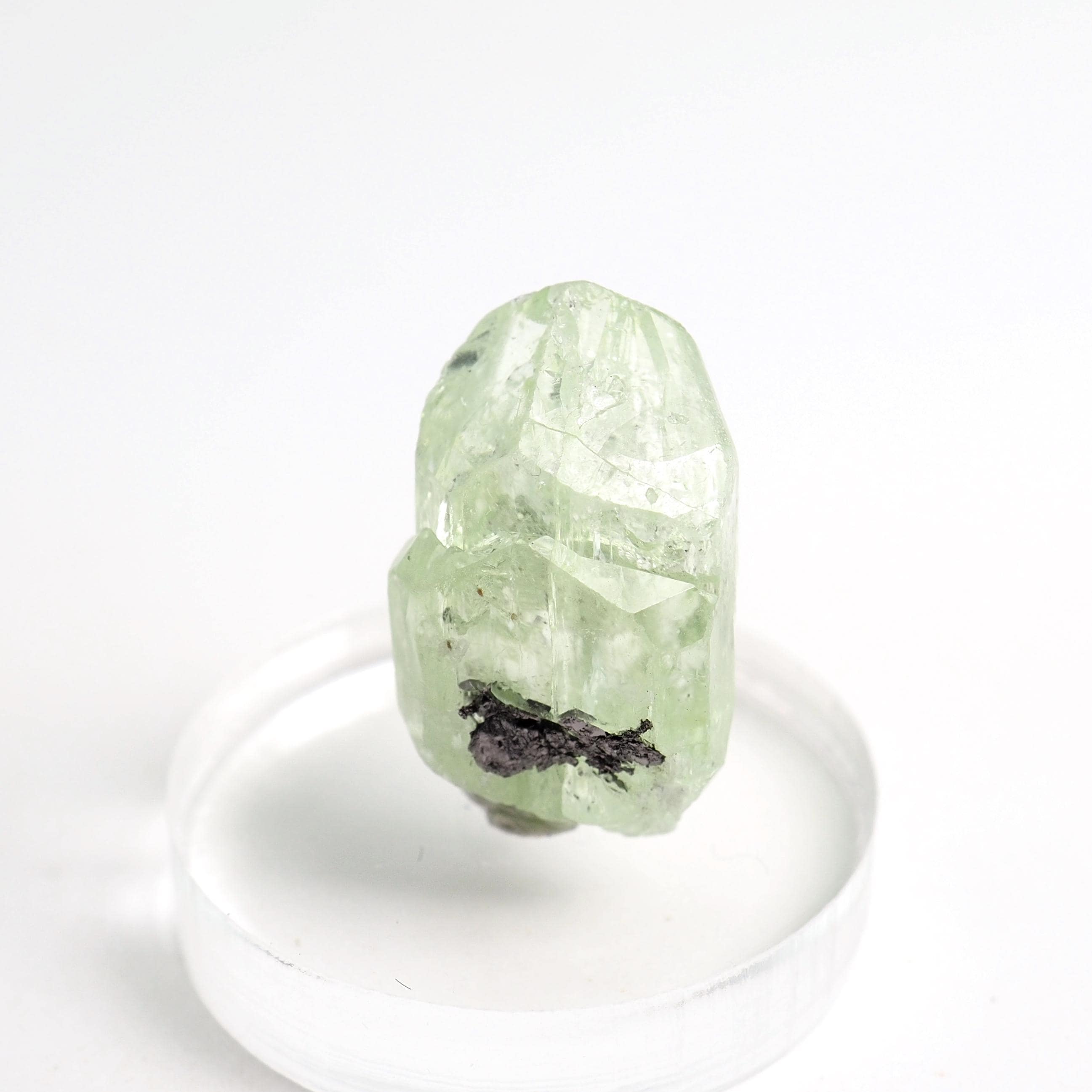 Green Diopside Crystal Tanzania Natural Stone Mineral Specimen