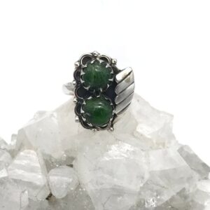 Diopside Ring, Size 8