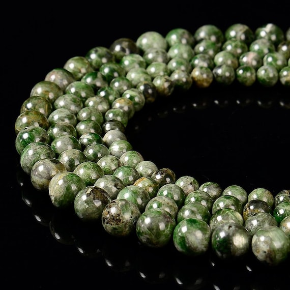 Natural Chrome Diopside Gemstone Round 9mm 10mm 11mm Loose Beads 7.5inch Half Strand Bulk Lot 1,2,6,12 And 50 (d593) Natural Chrome Diopside Gemstone Round 9mm 10mm 11mm Loose Beads 7.5inch Half Strand Bulk Lot 1,2,6,12 And 50 (d593)