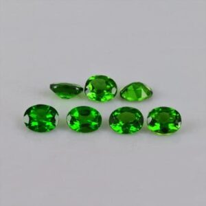 2.51 Cts Natural Chrome Diopside 5x4x2.5 Mm Faceted Oval 7 Pieces Loose Gemstone - 100% Natural Chrome Diopside Gemstone - Cdgrn-1034 2.51 Cts Natural Chrome Diopside 5x4x2.5 Mm Faceted Oval 7 Pieces Loose Gemstone - 100% Natural Chrome Diopside Gemstone - Cdgrn-1034