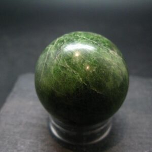Gem Chrome Diopside Ball Sphere From Russia - 1.6"- 117.76 Grams