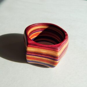 Dread Bead made from Recycled Skateboards Dread Bead made from Recycled Skateboards