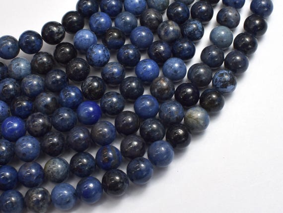 Dumortierite Beads, 8mm (8.5mm) Round Beads, 15 Inch, Approx. 47 Beads (203054006) Dumortierite Beads, 8mm (8.5mm) Round Beads, 15 Inch, Approx. 47 Beads (203054006)