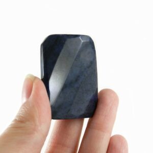 Dumortierite Beads, Pendant Stone, Drilled Stones, Faceted Gemstone, Rare Gemstone Irregular Pendant Flat Beads Blue Pendant Navy Blue Beads