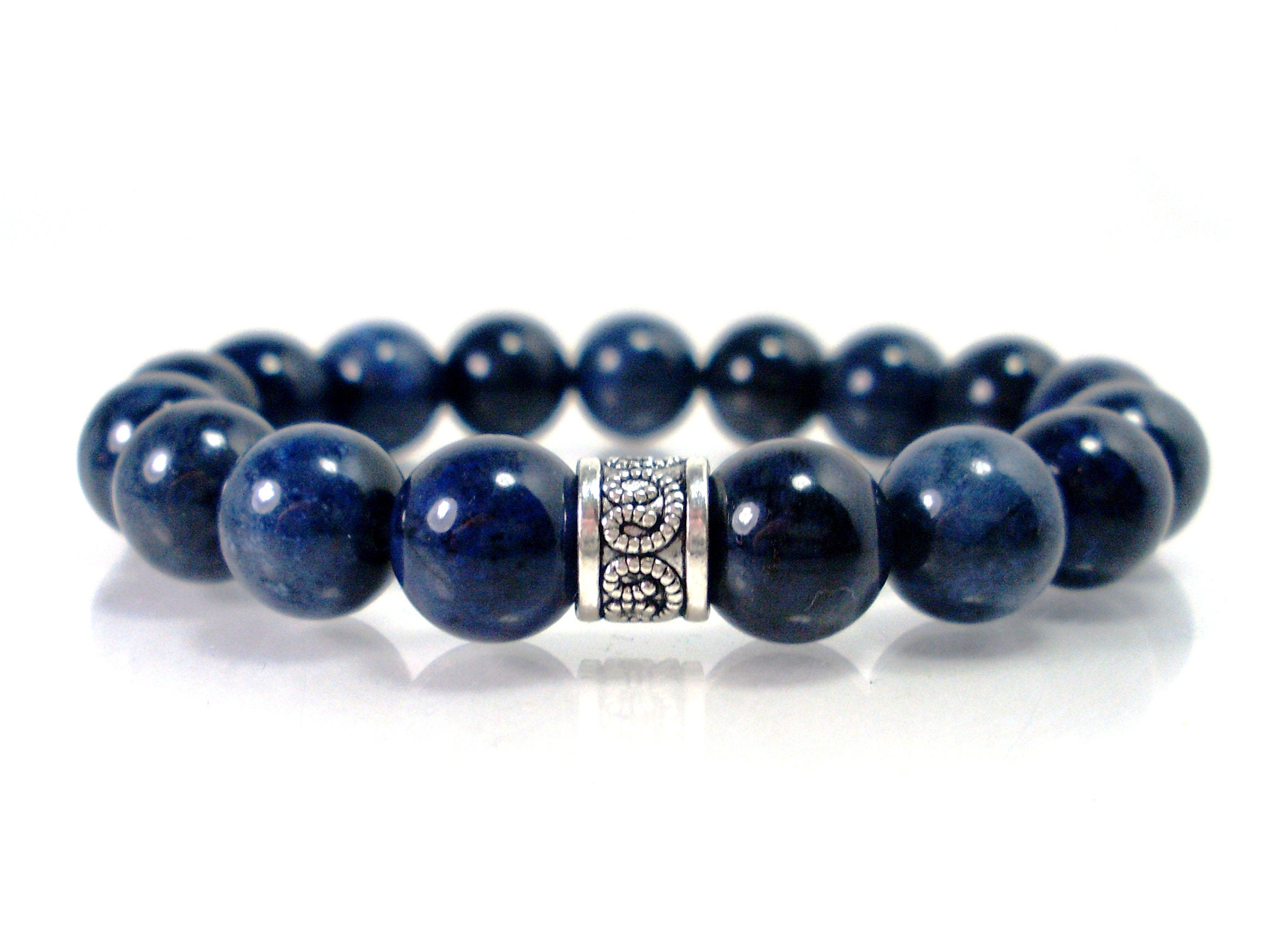 Genuine Dumortierite 10mm Bracelet, Natural Gemstone Beads Bracelet, Handmade Stretch Women Men Bracelet, Healing Crystal Bracelet +gift Bag Genuine Dumortierite 10mm Bracelet, Natural Gemstone Beads Bracelet, Handmade Stretch Women Men Bracelet, Healing Crystal Bracelet +gift Bag