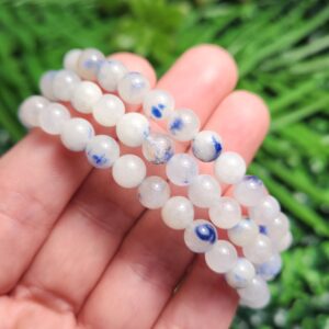 Dumortierite Quartz Bracelet - Dumortierite Jewelry - Blue Quartz Bracelet - Dumortierite Beads - Quartz Bracelet - Blue Quartz Beads Dumortierite Quartz Bracelet - Dumortierite Jewelry - Blue Quartz Bracelet - Dumortierite Beads - Quartz Bracelet - Blue Quartz Beads