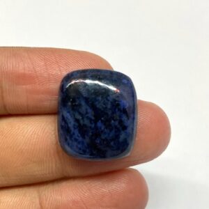 Dumortierite Cabochon 23 CT | Blue Oval Loose Gemstone 21x18.5x6 MM | Jewelry Making Stone for Ring Pendant Setting Dumortierite Cabochon 23 CT | Blue Oval Loose Gemstone 21x18.5x6 MM | Jewelry Making Stone for Ring Pendant Setting