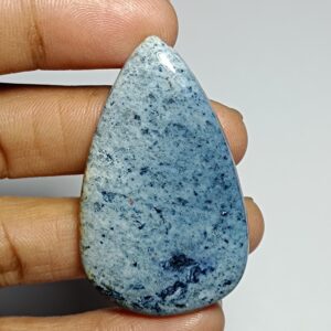 Dumortierite Quartz Cabochon, Gemstone (49 X 30 Mm) Dumortierite Quartz Cabochon, Gemstone (49 X 30 Mm)