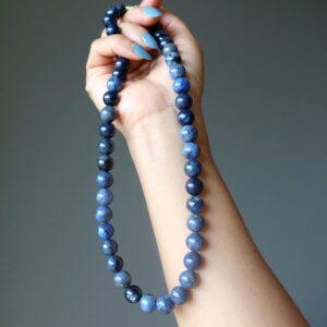 Dumortierite Necklace Blue Jean Beauty Crystal