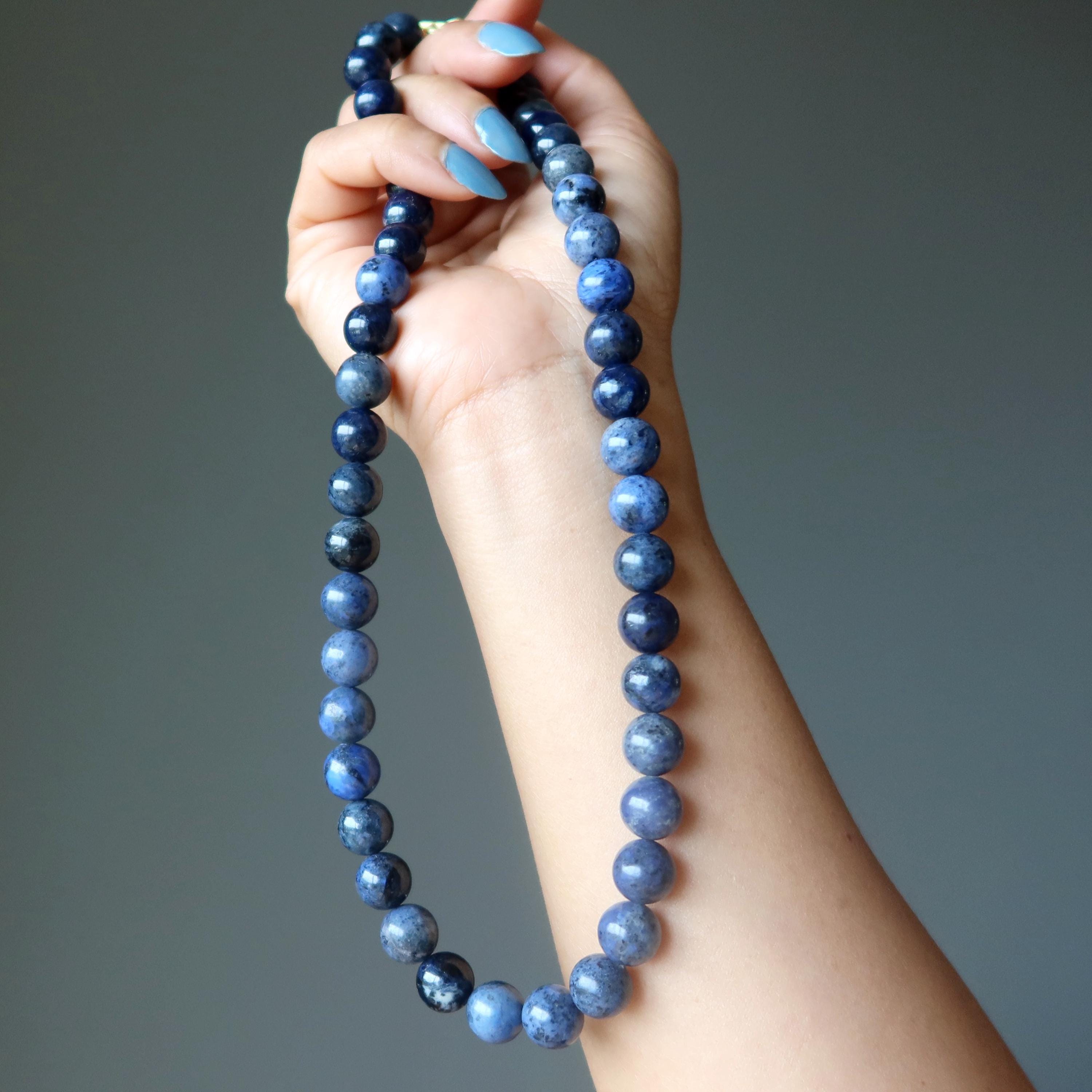 Dumortierite Necklace Blue Jean Beauty Crystal