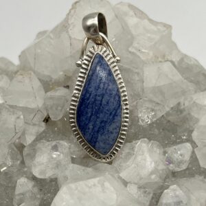 Abstract Dumortierite Pendant