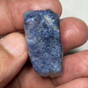 Dumortierite Quartz Rough Gemstone Natural 31x17x15 MM, 57.10 Cts Dumortierite Quartz Rough Gemstone Natural 31x17x15 MM, 57.10 Cts