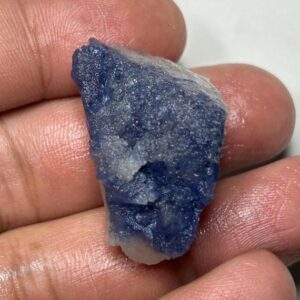 Dumortierite Quartz Rough Gemstone Natural 31x18x20 MM, 62.25 Cts Dumortierite Quartz Rough Gemstone Natural 31x18x20 MM, 62.25 Cts