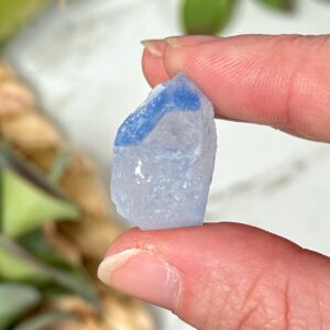 Dumortierite In Quartz | 4g | - #2 (raw Blue Crystal Specimen, Throat Chakra, Healing Stone, Peace) Dumortierite In Quartz | 4g | - #2 (raw Blue Crystal Specimen, Throat Chakra, Healing Stone, Peace)