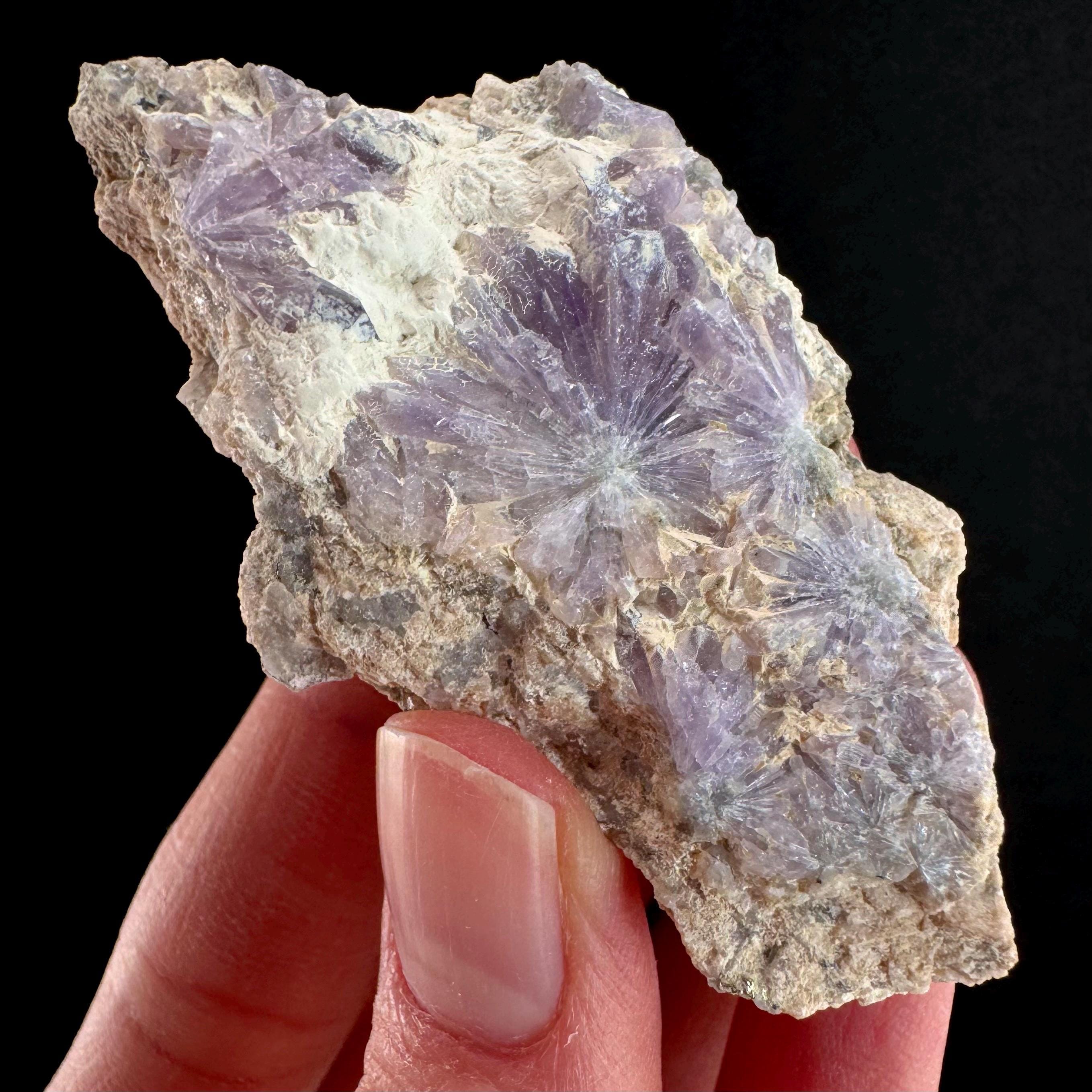 Purple Dumortierite (california, Usa) , Rare Mineral Specimen