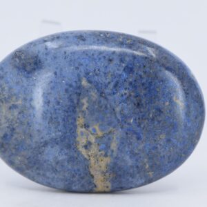 Large Dumortierite Palm Stone Large Dumortierite Palm Stone