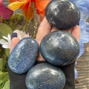 Dumortierite, Dumortierite Palm Stone, Blue Dumortierite, Qty. 1