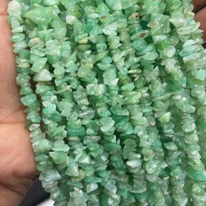 Natural Emerald Smooth Chip Gemstone Beads, High Quality Emerald, 35 Inch Brilliant Quality Strand, Green Emerald Wholesale Price Beads