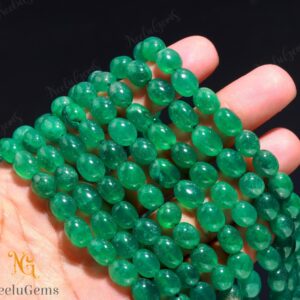 Aaa+ Green Emerald Smooth Oval Beads,natural Emerald Bryel Plain Oval Beads,8"gemstone Beads For Handmade Jewelry & Craft Making Aaa+ Green Emerald Smooth Oval Beads,natural Emerald Bryel Plain Oval Beads,8"gemstone Beads For Handmade Jewelry & Craft Making