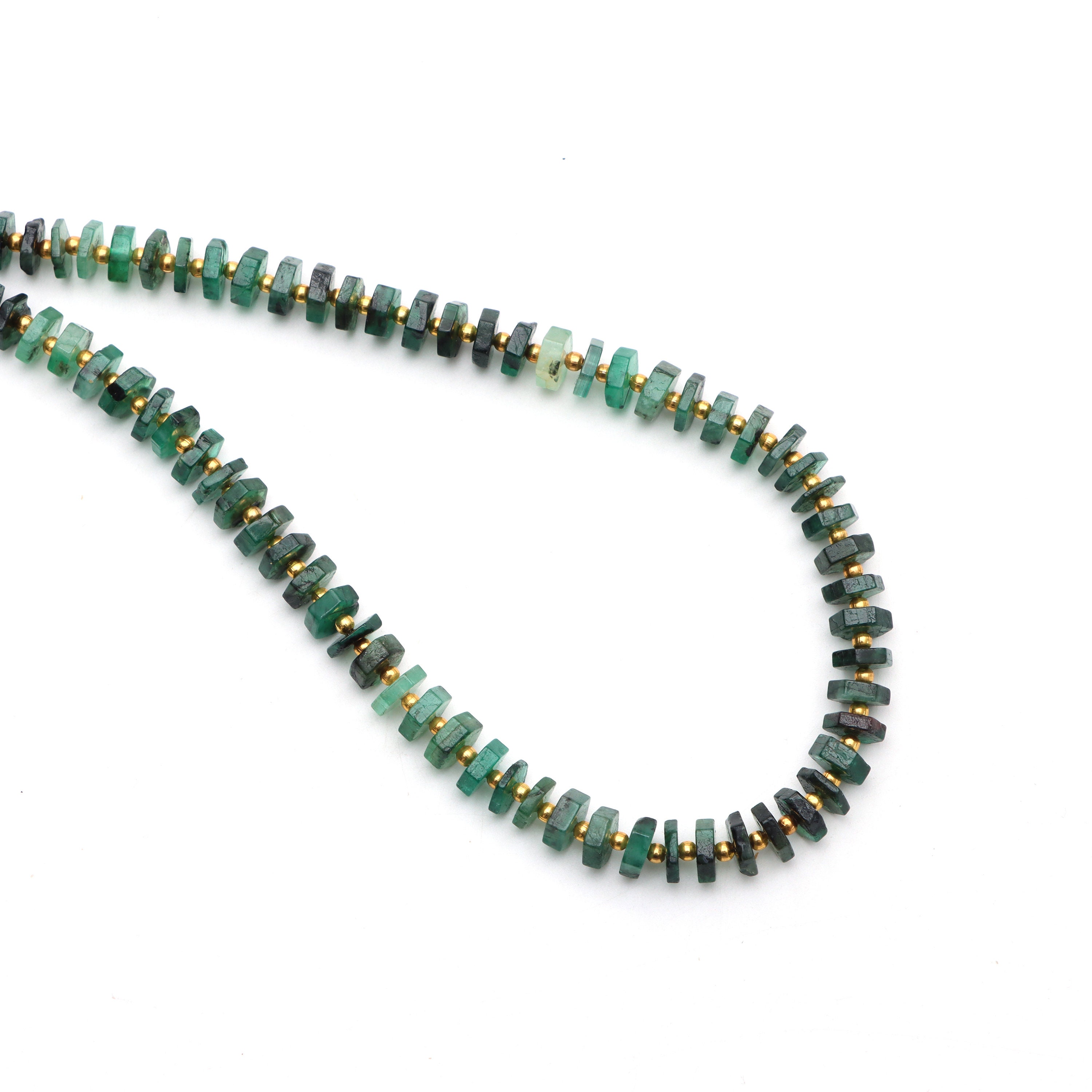 Natural Emerald Smooth Hexagon Beads, 6 Mm To 6.5 Mm, Emerald Beads, Emerald Jewelry Making Beads, 18 Inches Full Strand, Price Per Strand Natural Emerald Smooth Hexagon Beads, 6 Mm To 6.5 Mm, Emerald Beads, Emerald Jewelry Making Beads, 18 Inches Full Strand, Price Per Strand