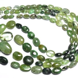 Emerald Oval Beads - 14 inches,Natural Emerald Smooth Oval Shape,Size is 5-11mm #241 Emerald Oval Beads - 14 inches,Natural Emerald Smooth Oval Shape,Size is 5-11mm #241