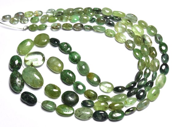 Emerald Oval Beads - 14 Inches,natural Emerald Smooth Oval Shape,size Is 5-11mm #241 Emerald Oval Beads - 14 Inches,natural Emerald Smooth Oval Shape,size Is 5-11mm #241
