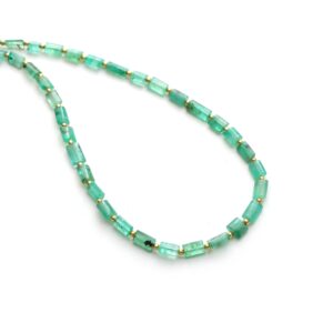 Emerald Smooth Cylinder Beads, 3x5 Mm To 4x6.5 Mm, Emerald Jewelry Making Beads, Plain Emerald Beads, 18 Inch Full Strand, Price Per Strand Emerald Smooth Cylinder Beads, 3x5 Mm To 4x6.5 Mm, Emerald Jewelry Making Beads, Plain Emerald Beads, 18 Inch Full Strand, Price Per Strand
