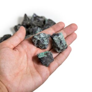 Emerald Chunks - 1 Lb Bag - Raw Medium Chunk - Rough Stone (ts-165)